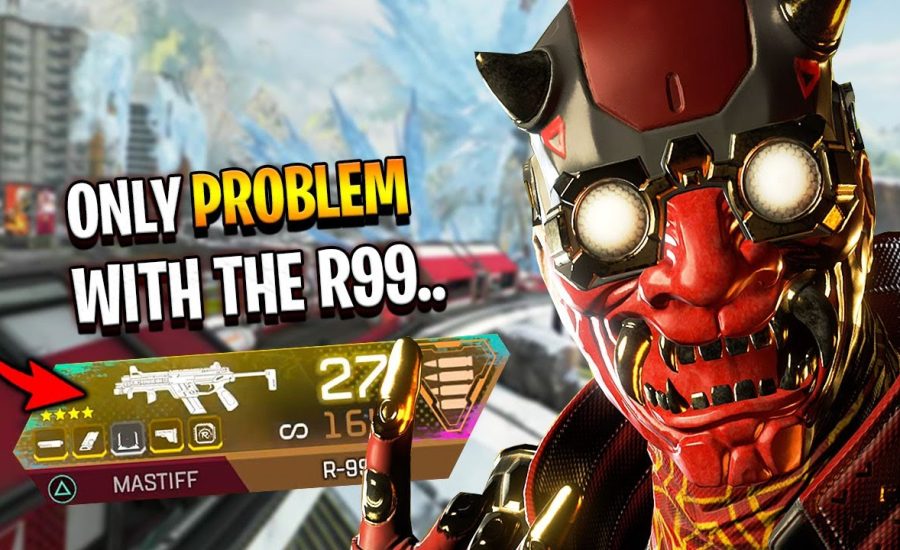 nearly droppin' a 20 BOMB with the R-99 but theres one problem.. - Apex Legends