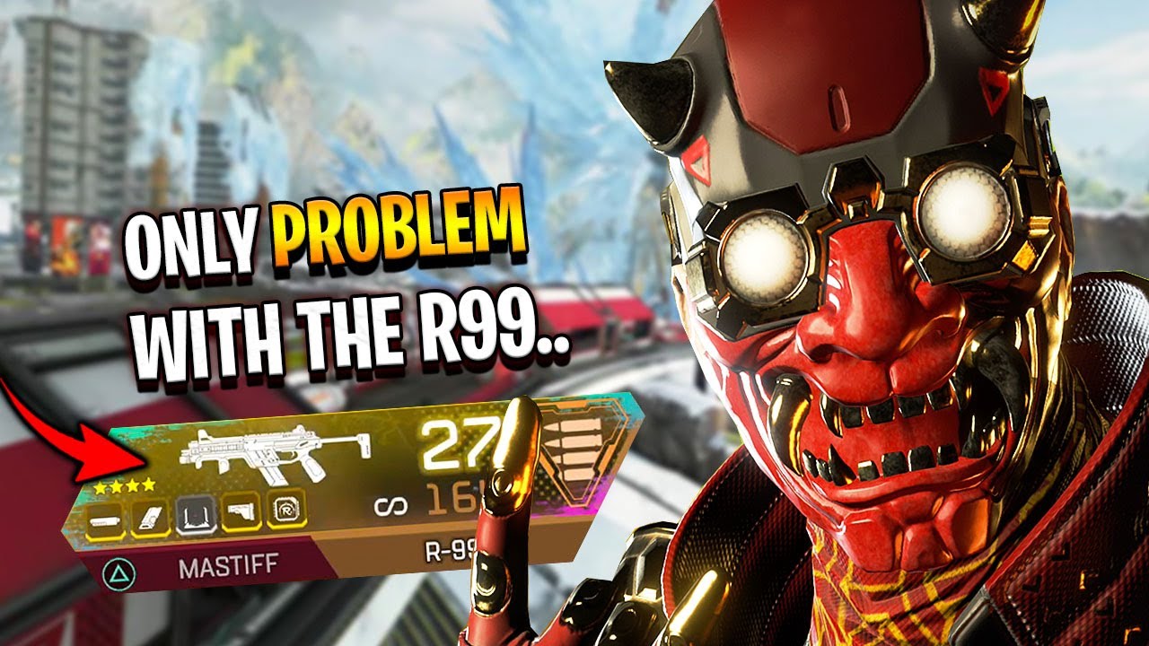 nearly droppin' a 20 BOMB with the R-99 but theres one problem.. - Apex Legends