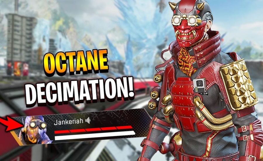 now THIS is what I call OCTANE DECIMATION!! - Apex Legends