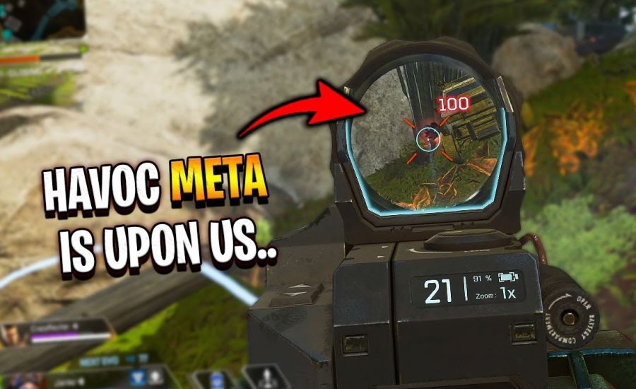 so they BUFFED the Havoc and its pretty insane.. - Apex Legends