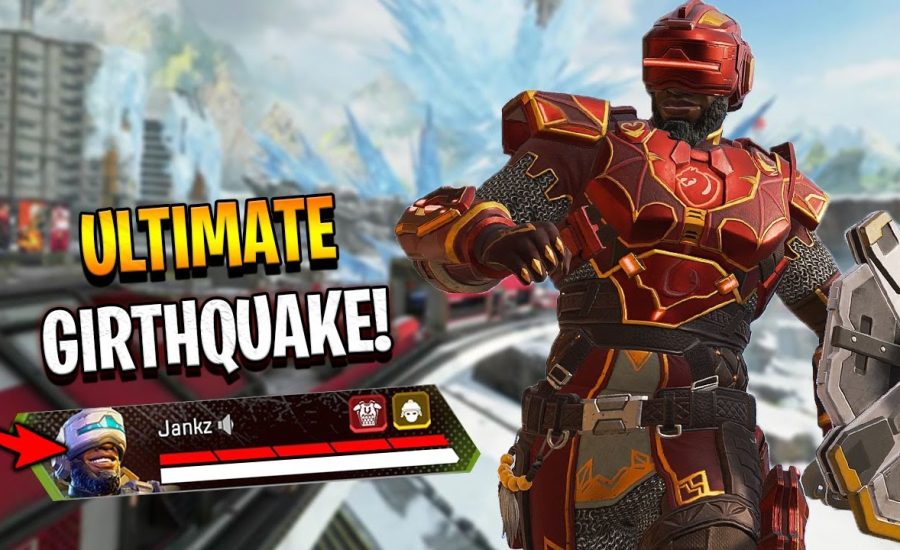 the UNBEATABLE Newcastle & Gibby double shield combo!! - Apex Legends