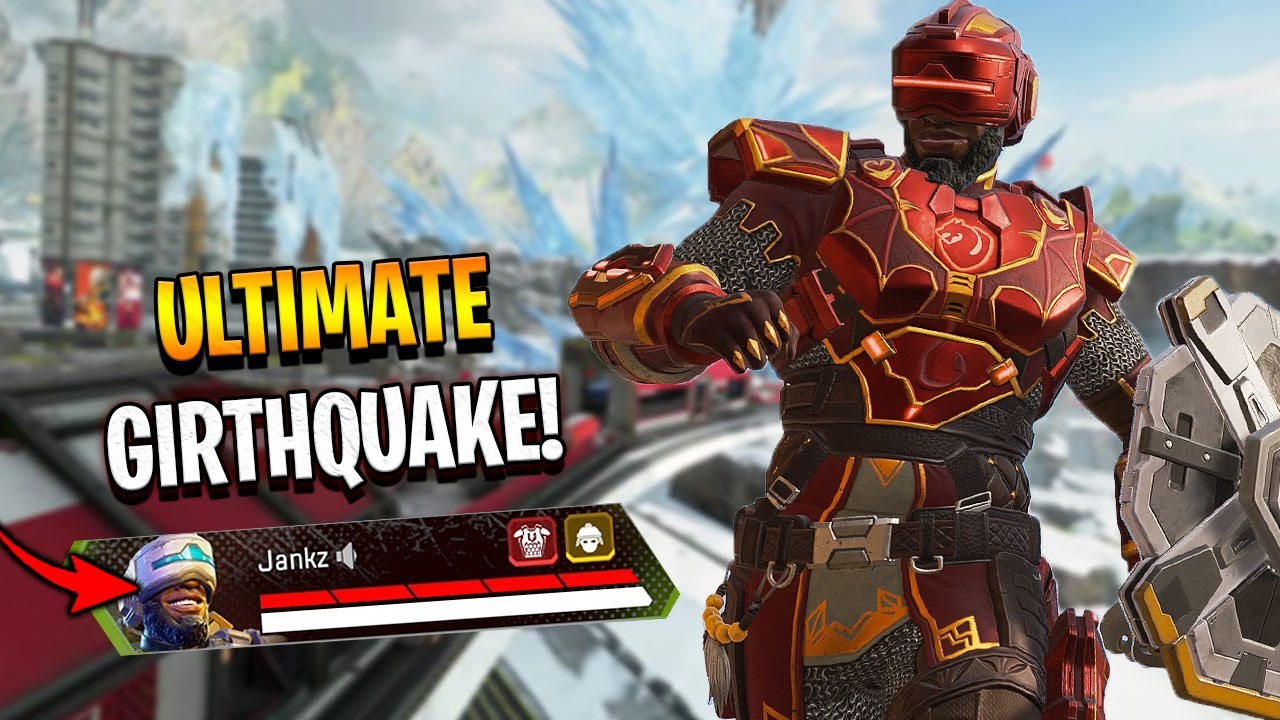 the UNBEATABLE Newcastle & Gibby double shield combo!! - Apex Legends