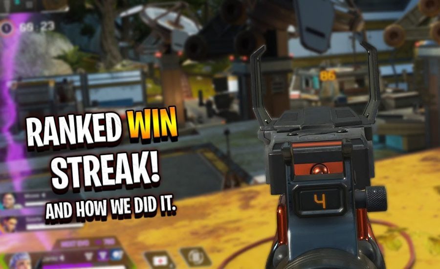 we went on a WIN STREAK in RANKED! This is how we did it.. - Apex Legends