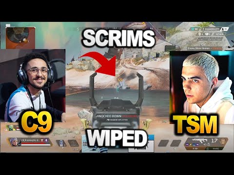 C9 Naughty wiped TSM Imperialhal team in scrims  ( apex legends )