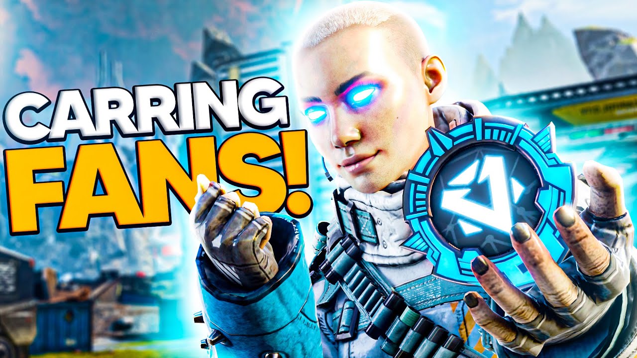 Carrying Fans ON MY WAY TO DIAMOND! (Apex Legends)