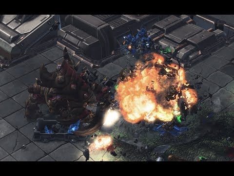 Cure (T) v Rogue (Z) on Acid Plant - StarCraft2 - Legacy of the Void 2018