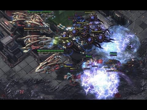 Dark (Z) v ShoWTimE (P) on Acid Plant - StarCraft 2 - Legacy of the Void 2018