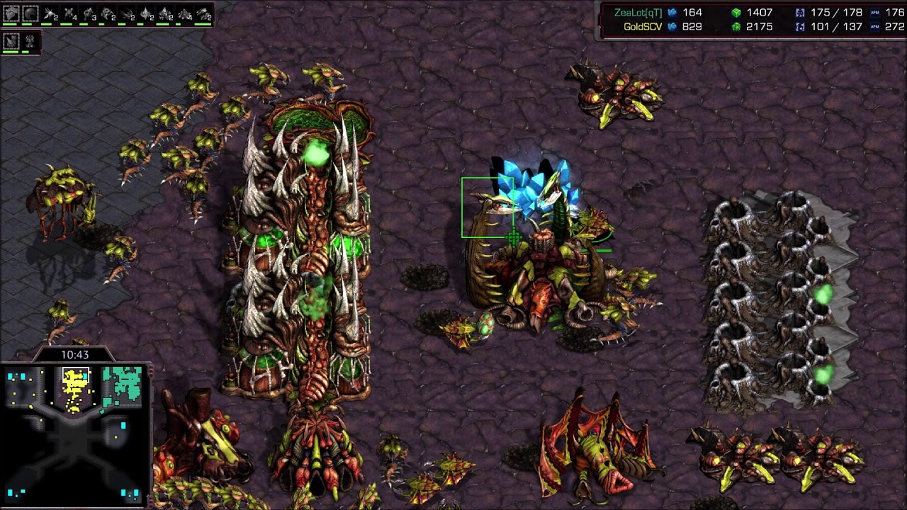 Fastest Map Ever 1v1 on SCW 08 Space - StarCraft  - Brood War REMASTERED