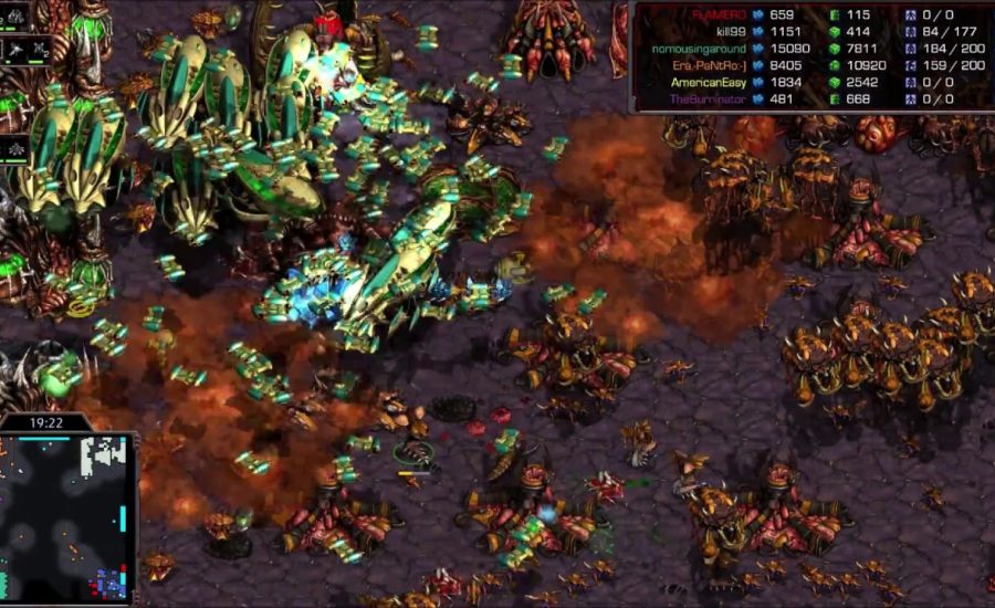 Fastest Map Ever 3v3! on Super - StarCraft  - Brood War REMASTERED