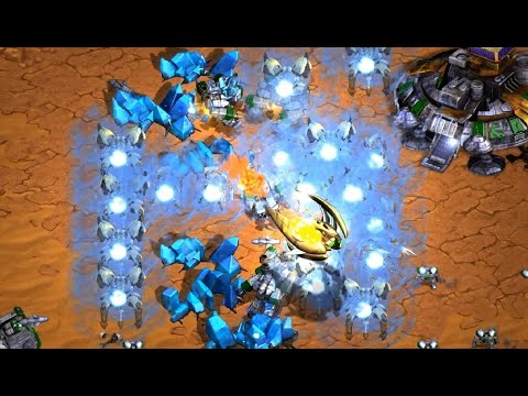 HIGH IQ RECALL SPOT! Reality (T) vs Violet (P) on Colosseum - StarCraft - Brood War REMASTERED