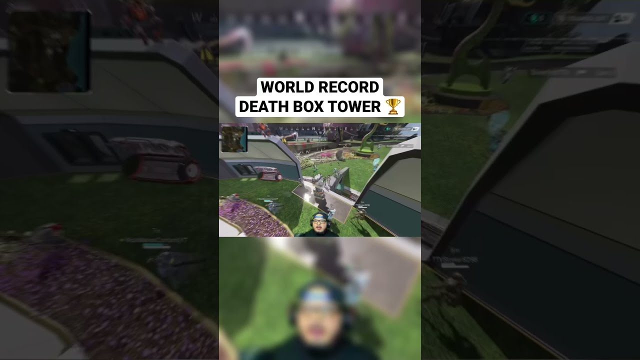 INSANE DEATH BOX TOWER IN APEX LEGENDS