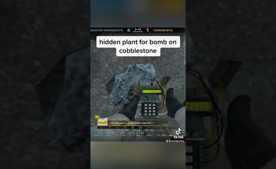 INVISIBLE CSGO BOMB PLANT