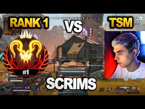 Imperialhal team vs Rank 1 team in scrims - HAL watched the rank 1 team in amazement!  apex legends)