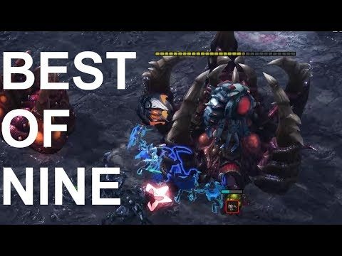 Light (P) v Railgan (Z) BEST OF 9! - StarCraft 2 - Legacy of the Void 2018