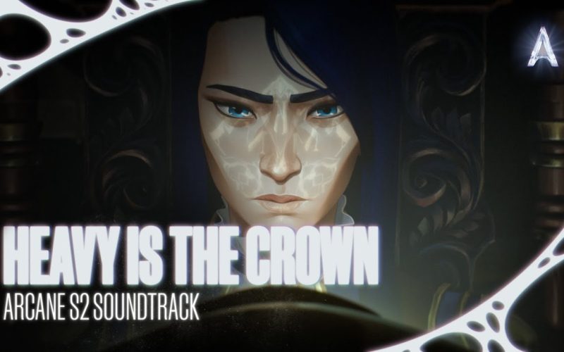 Mike Shinoda, Emily Armstrong - “Heavy Is The Crown (Arcane Original Score)” [Official Visualizer]