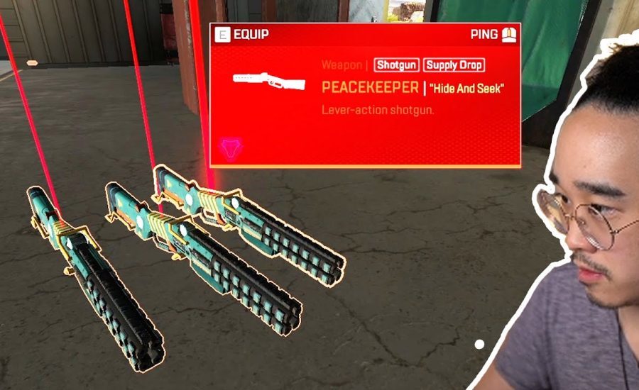 So you can find the Peacekeeper on the ground again! (Apex Legends Season 6)