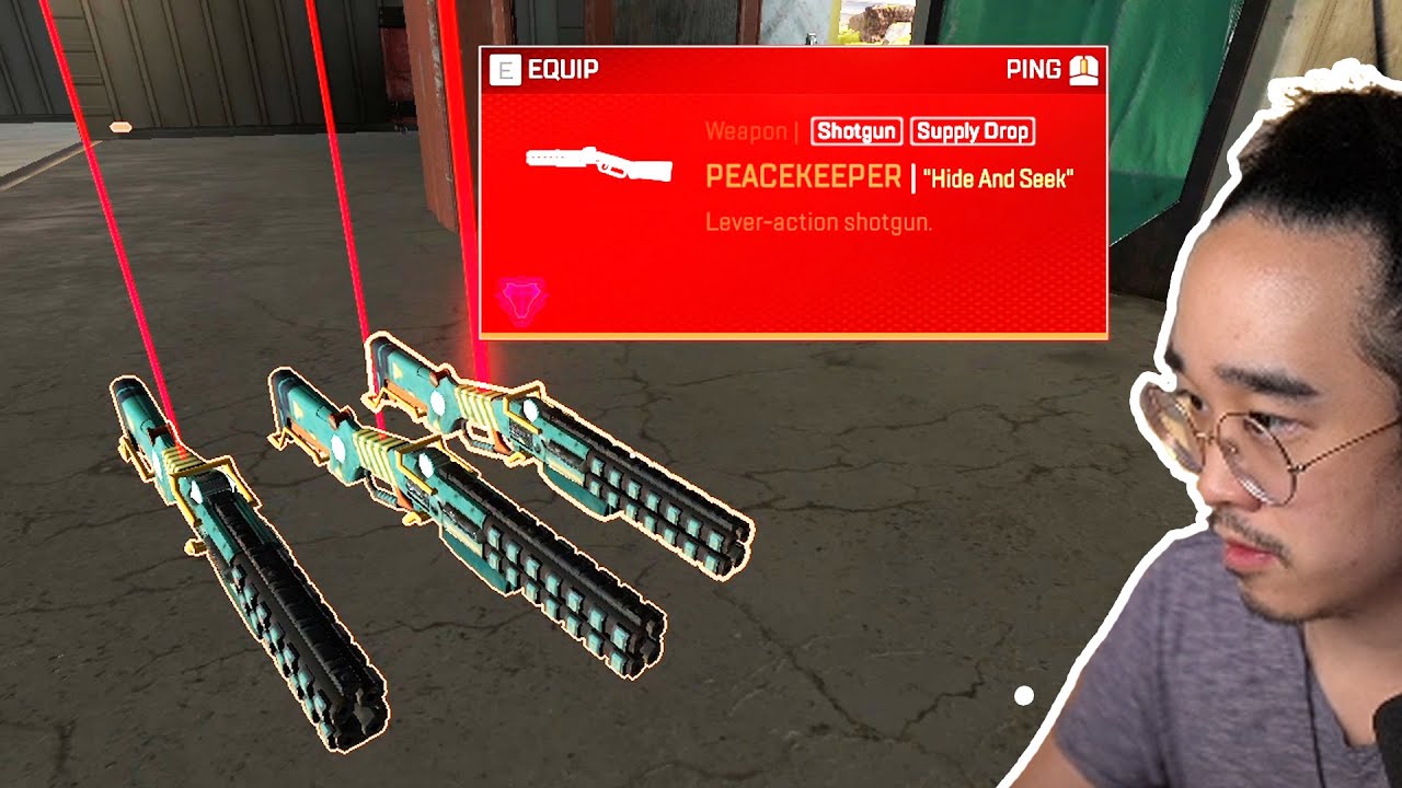 So you can find the Peacekeeper on the ground again! (Apex Legends Season 6)