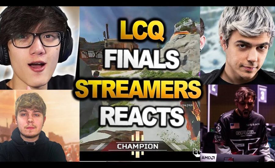 Streamers' reactions to the first game of the LCQ 2 FINALS!! ( apex legends )