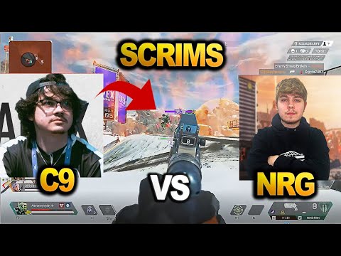 Sweetdreams team vs albralelie team in scrims - LAST 2 SQUAD ( apex legends )