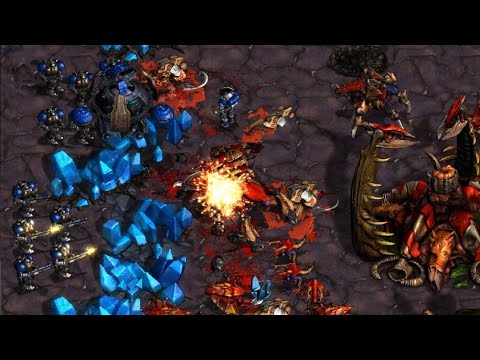 THE DROPS DROPS DROPS! Queen! (Z) vs Scan! (T) on ASCENSION - StarCraft - Brood War