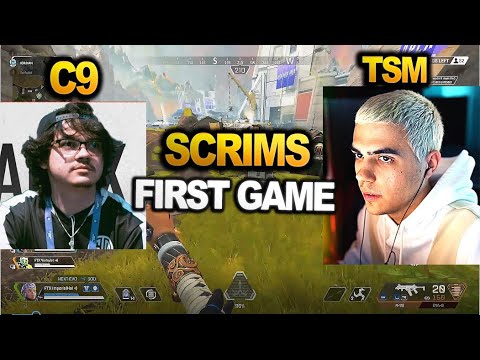 TSM Imperialhal team played in Scrims after a long hiatus - FIRST GAME (apex legends)