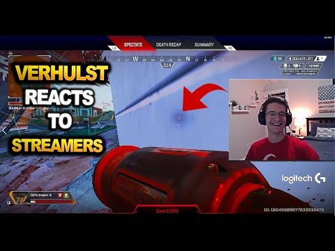 TSM Verhulst reacted to streamers at his solo tournament!!  ( apex legends )