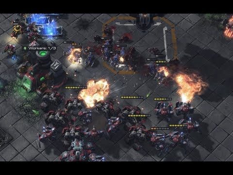 TonyMontana (T) v WiggleSquish (Z) on Acid Plant - StarCraft2 - Legacy of the Void 2018