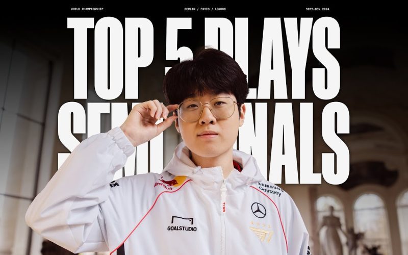 Top 5 Plays from the Semifinals! | Worlds 2024