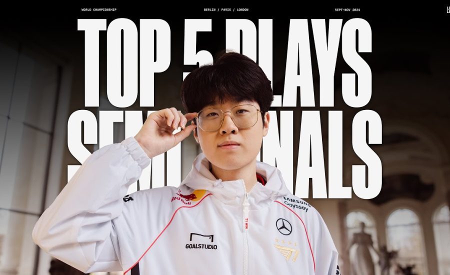 Top 5 Plays from the Semifinals! | Worlds 2024