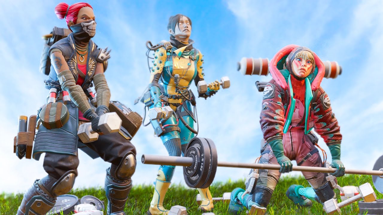 Using the WEAKEST Squad EVER in Apex Legends