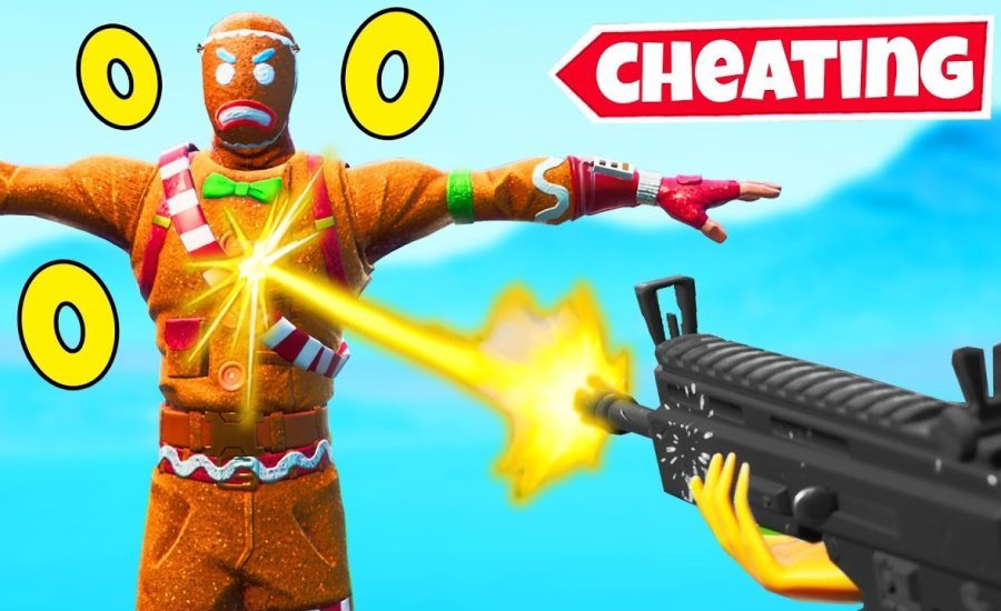 becoming INVINCIBLE in fortnite (cheats)