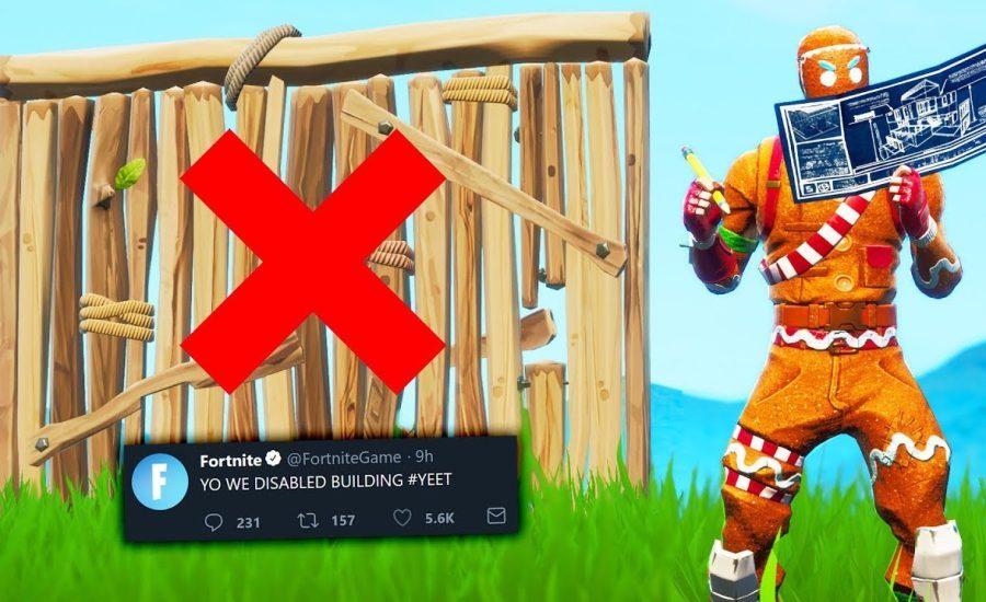 fortnite has disabled building