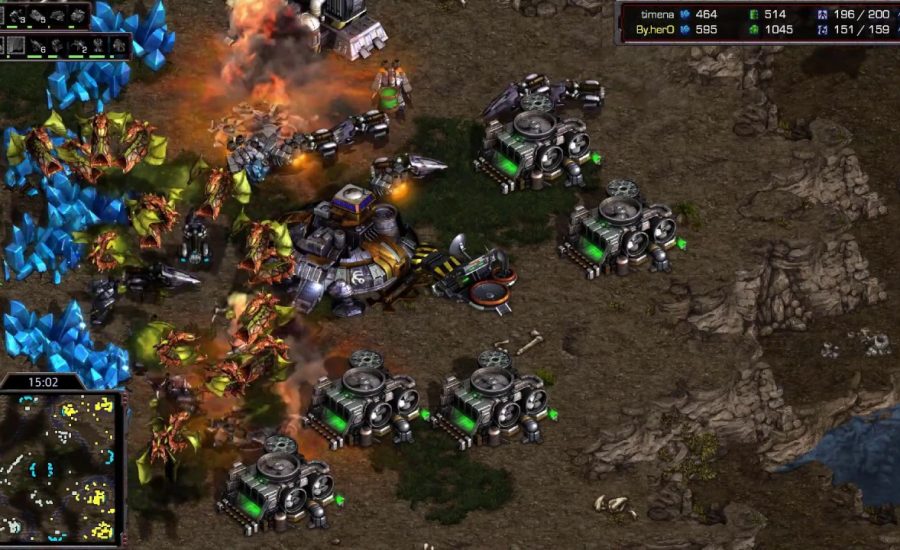 hero (Z) v Flash (T) on Fighting Spirit - StarCraft - Brood War REMASTERED