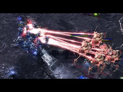 hrrrufrr (P) v Railgan (Z) on Lost and Found - StarCraft 2 - Legacy of the Void 2018