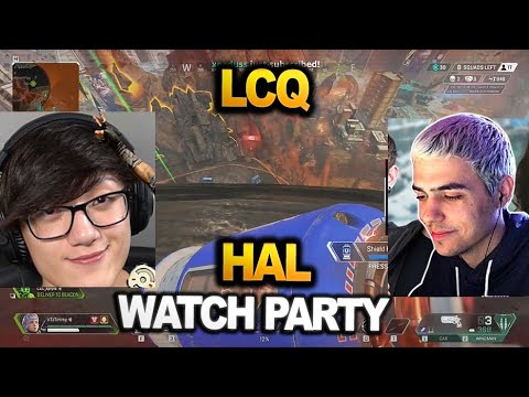 iiTzTimmy team played in the  LCQ Finals !! HAL watch party (apex legends)