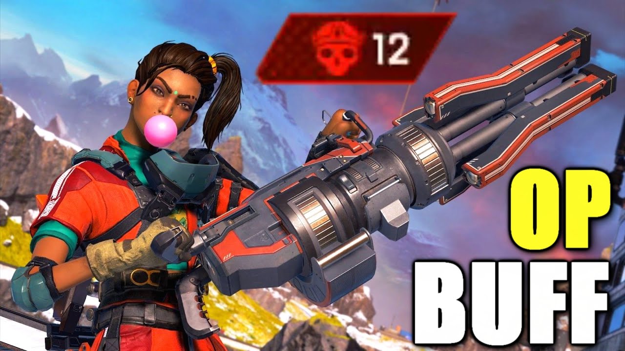 looks like Rampart has acquired the BIGGEST BUFF in apex legends