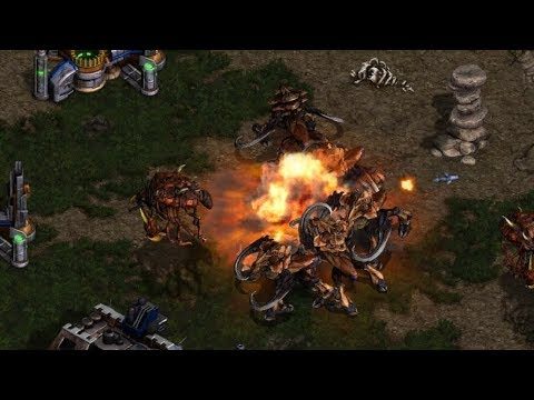 Larva (Z) v Light (T) on Fighting Spirit- StarCraft - Brood War REMASTERED