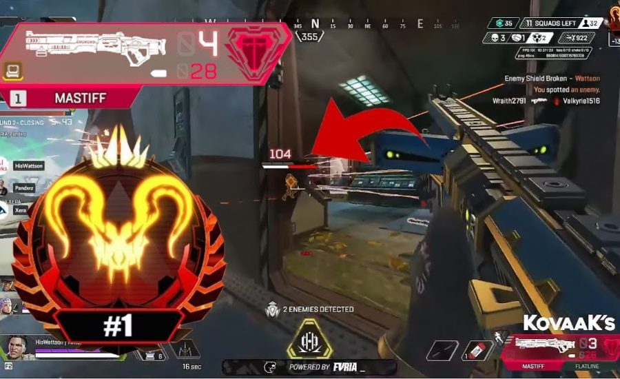 APEX RANK #1 shows why the MAD MAGGIE & The MASTIFF is META after update! (Apex Legends Season 13)