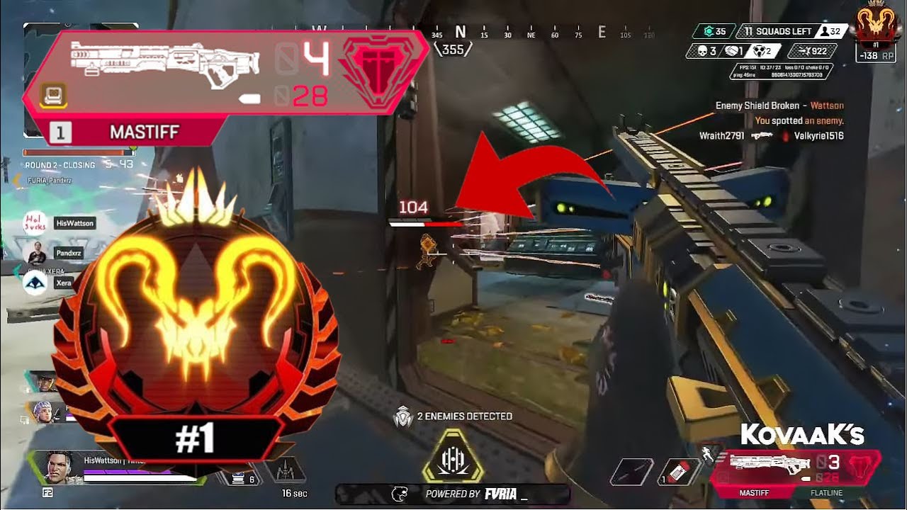 APEX RANK #1 shows why the MAD MAGGIE & The MASTIFF is META after update! (Apex Legends Season 13)