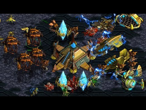 FLASH!  (P) vs HERO!  (Z) on Ringing Bloom - StarCraft - Brood War - REMASTERED