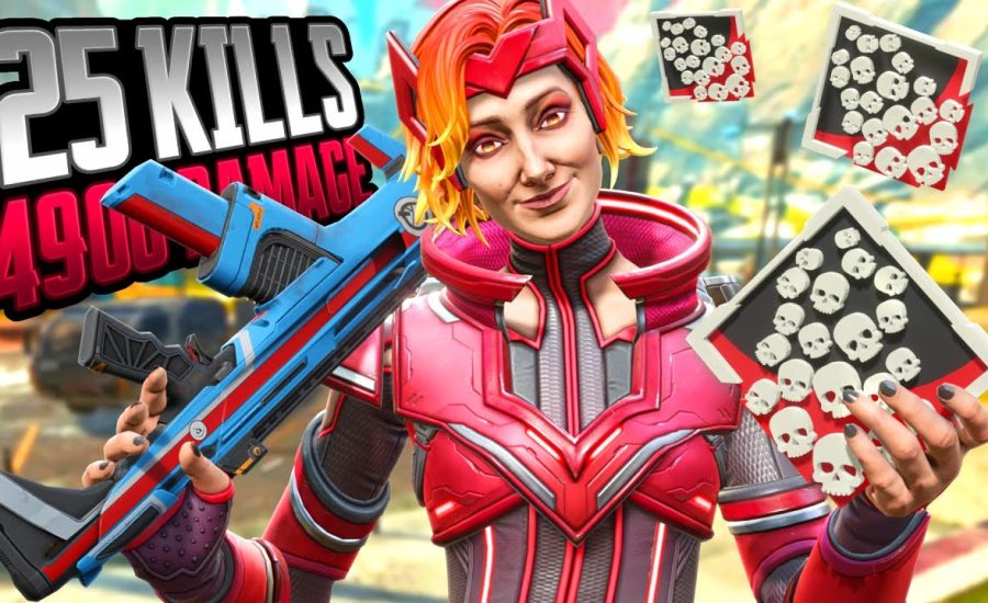 Horizon 20 KILLS in 8 MINUTES (25 KILLS and 4K) Apex Legends Gameplay Season 16