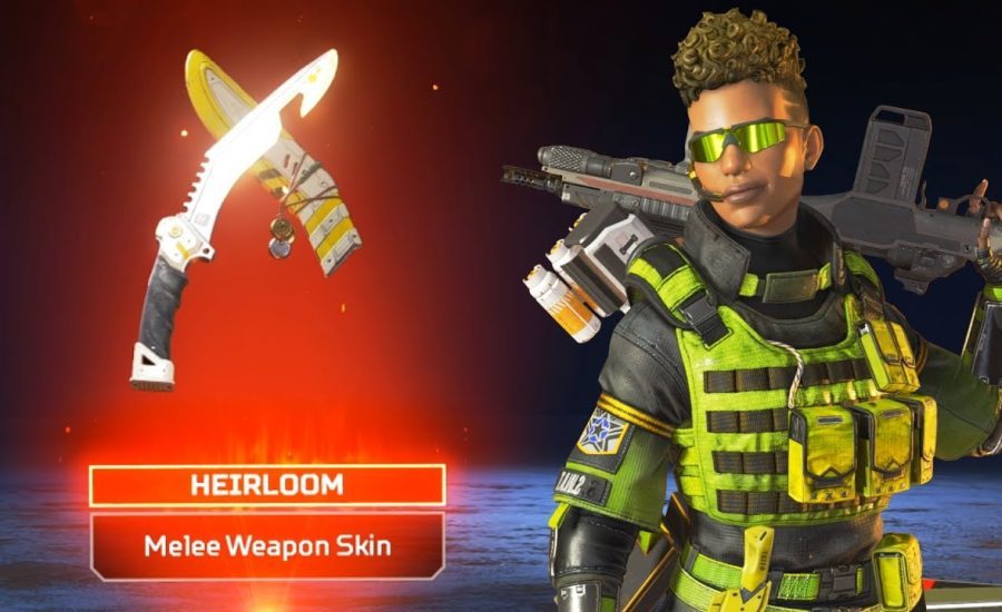 I FINALLY GOT THE *KNIFE GUN* BANGALORE HEIRLOOM in apex legends