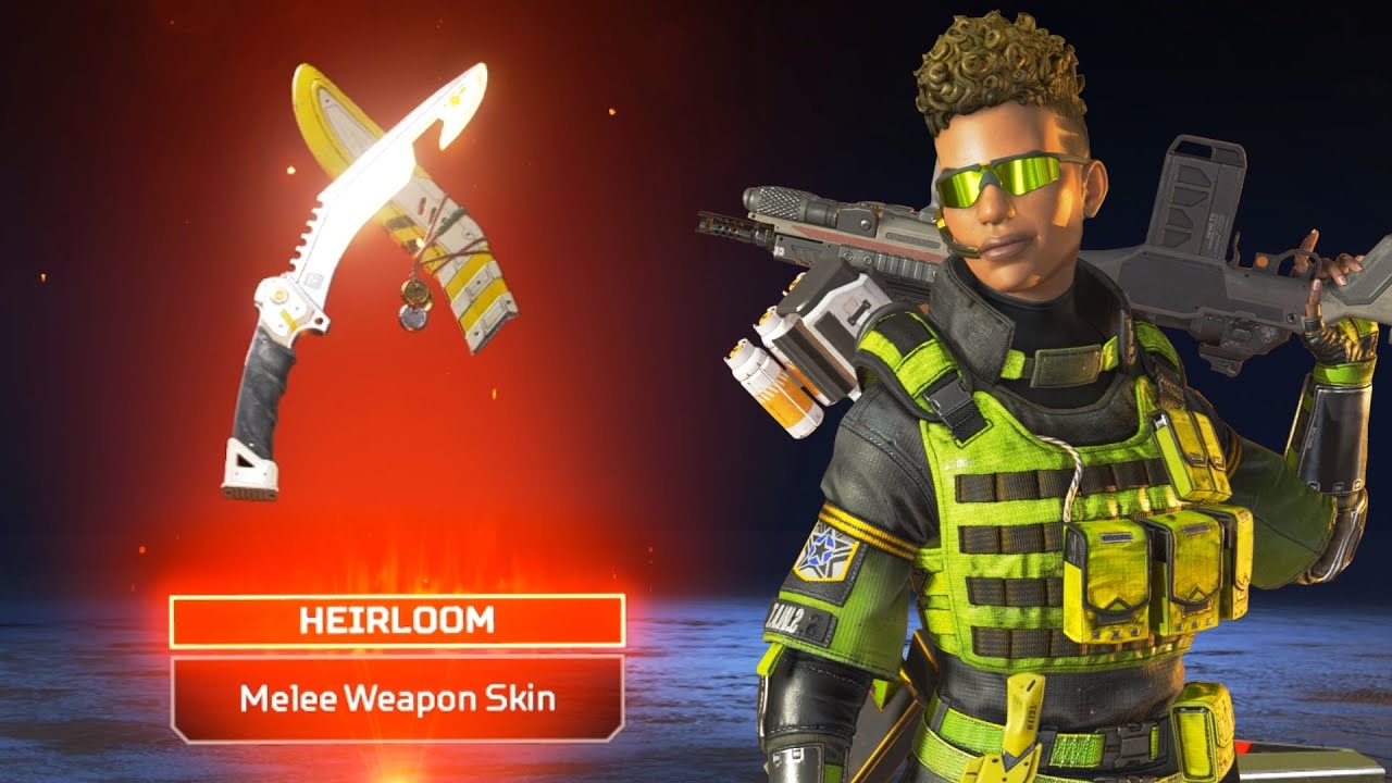 I FINALLY GOT THE *KNIFE GUN* BANGALORE HEIRLOOM in apex legends