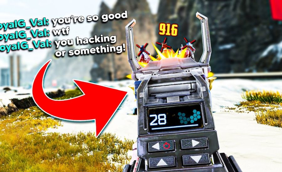 I Got ACCUSED OF CHEATING.. After This INSANE GAMEPLAY! (Apex Legends)