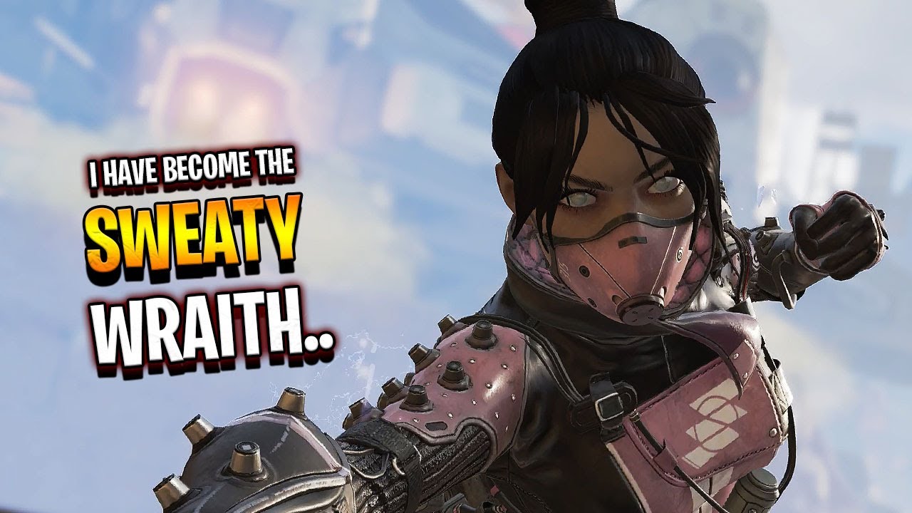 I HAVE OFFICIALLY BECOME THE SWEATY WRAITH.. - Apex Legends Ranked