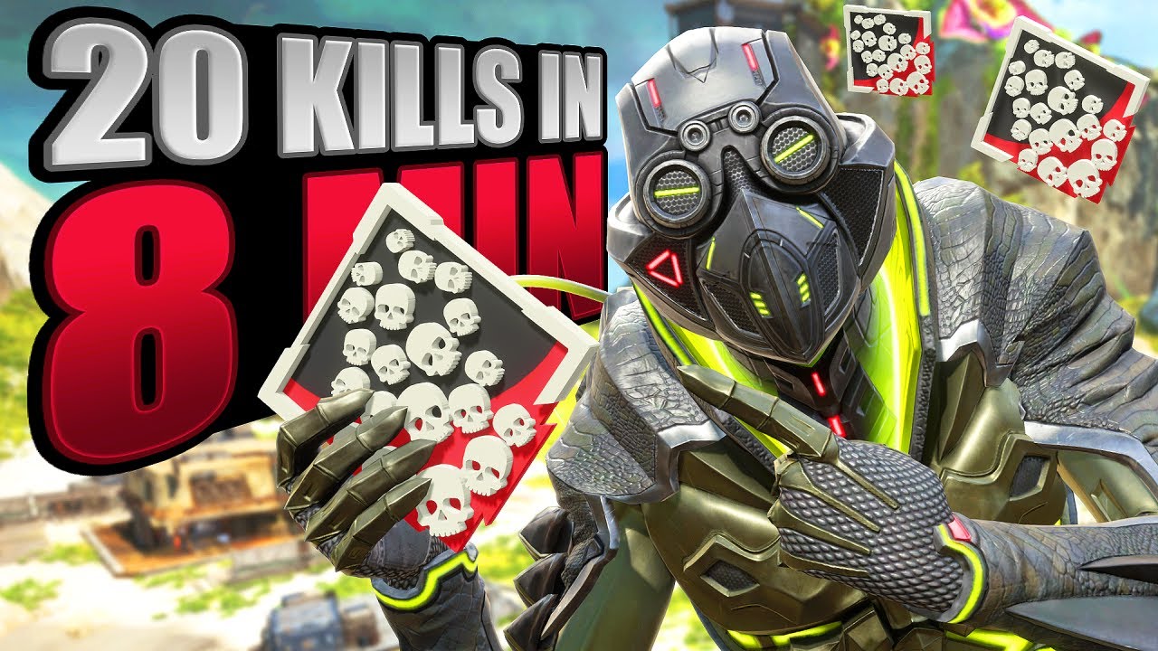 Octane 20 KILLS in Only 8 MINUTES Apex Legends Gameplay Season 16