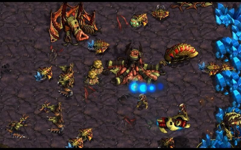 SSL MONSTERS! herO!  (Z) vs Mini!  (P) on Neo Sylphid - StarCraft - Brood War - REMASTERED