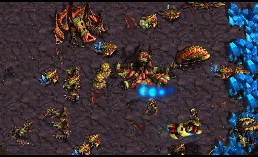 SSL MONSTERS! herO!  (Z) vs Mini!  (P) on Neo Sylphid - StarCraft - Brood War - REMASTERED