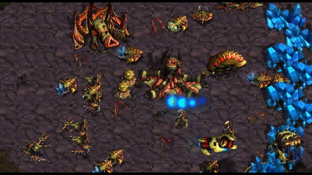 SSL MONSTERS! herO!  (Z) vs Mini!  (P) on Neo Sylphid - StarCraft - Brood War - REMASTERED