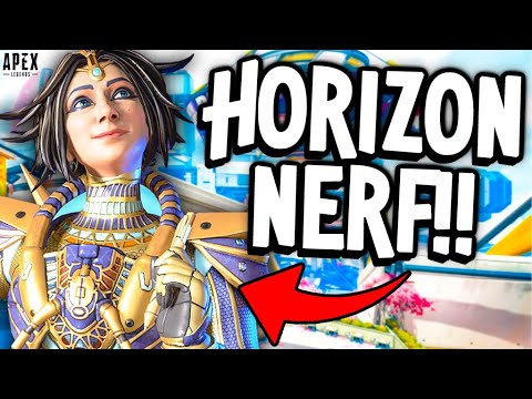 SURPRISE HORIZON NERF! NO CAUSTIC BUFF! (Apex Legends)